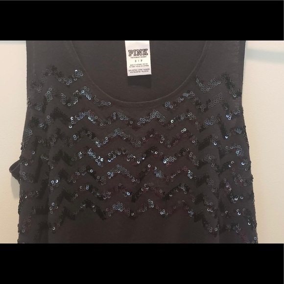PINK Victoria’s Secret Women’s Sequin Tank Top, Size S… - Picture 6 of 9